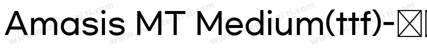 Amasis MT Medium(ttf)字体转换